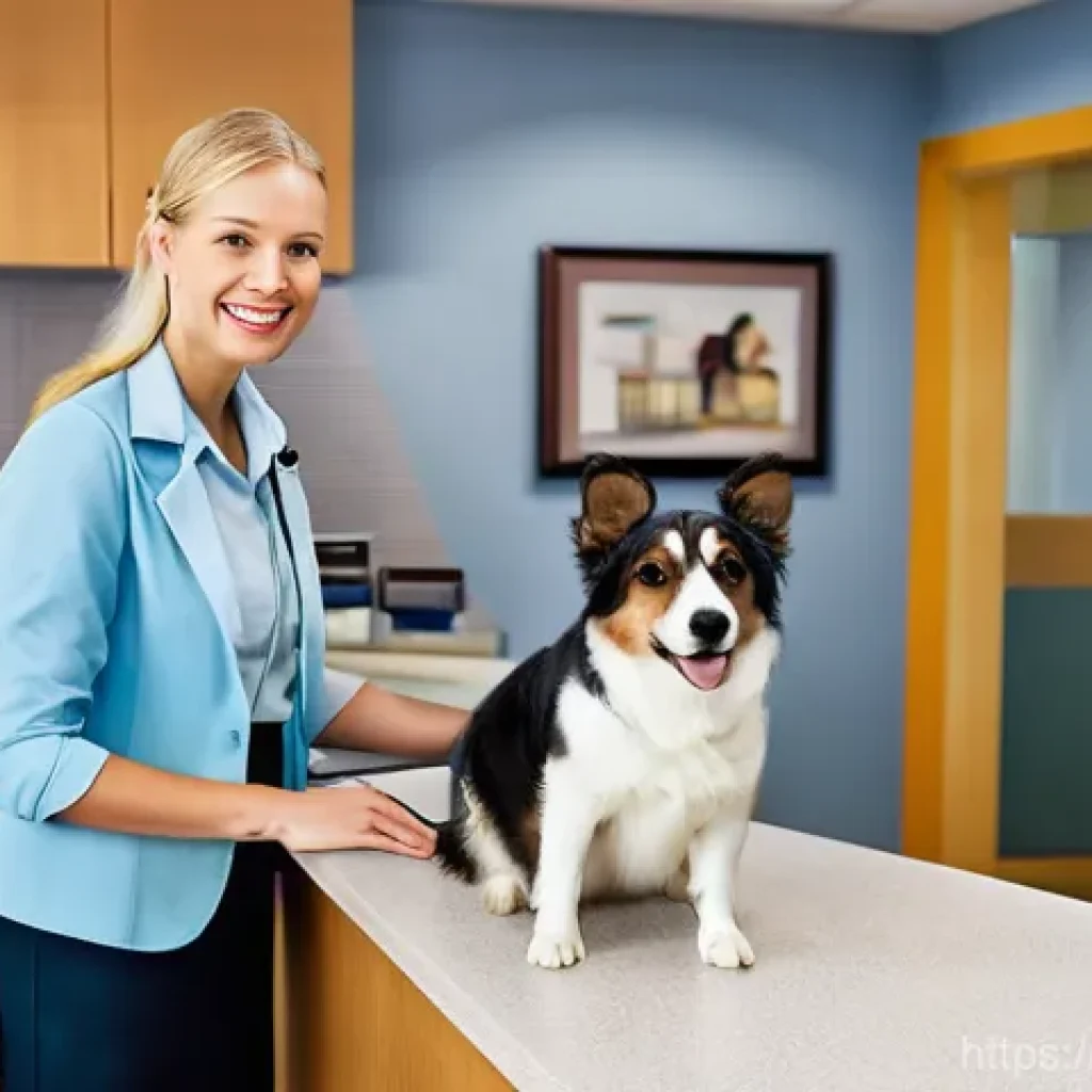 수의사 고객 응대 스킬 - **Prompt 1: A Reassuring Welcome at the Animal Clinic Reception**
    "A friendly female receptionis...